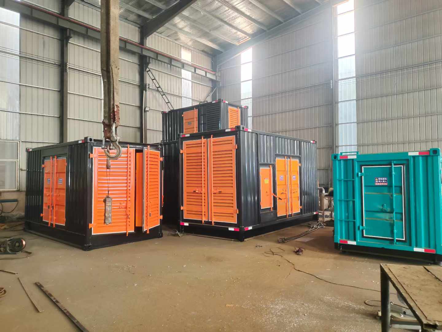 云龙500kw柴油发电机组可以带动多少功率设备？