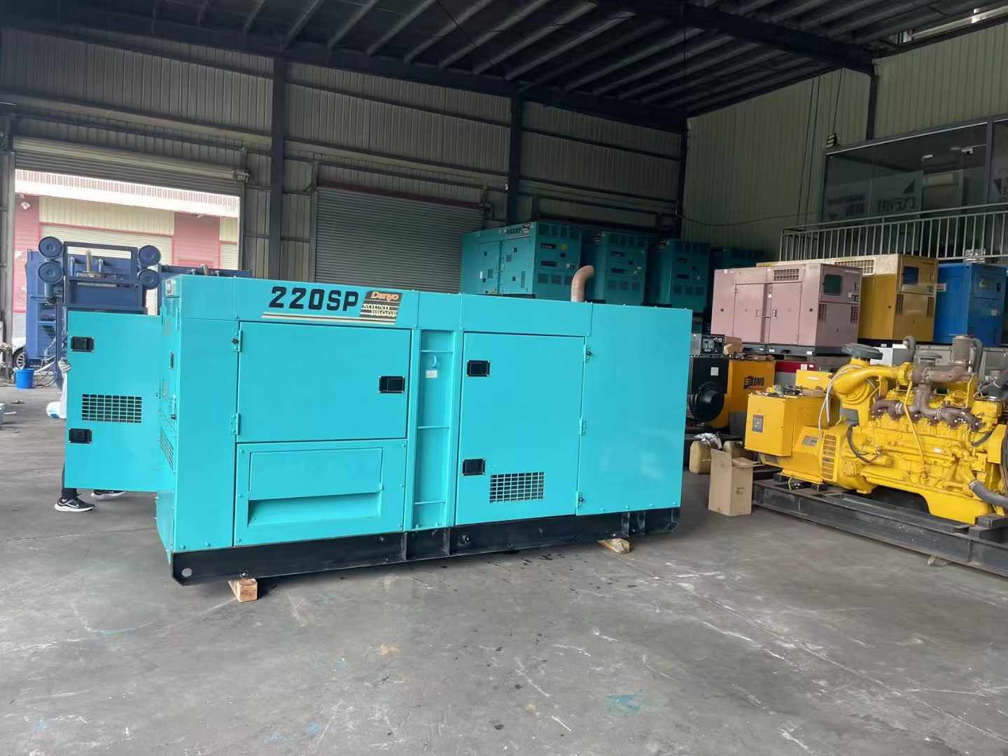 云龙600kW柴油发电机组带载能力？